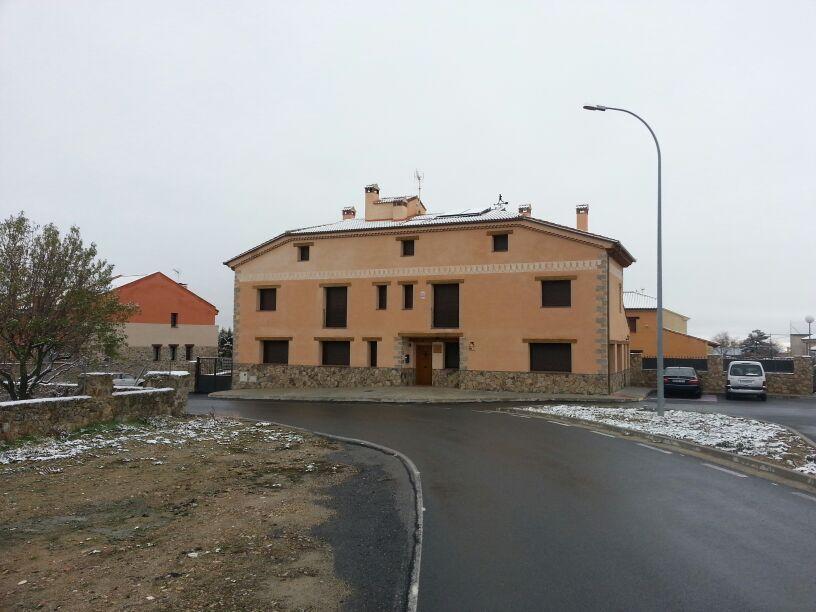 Hotel Rural La Casa Del Tio Telesforo Trescasas Bagian luar foto